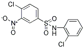 4-CHLORO-N-(2-CHLORO-PHENYL)-3-NITRO-BENZENESULFONAMIDE 结构式