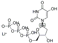 5-Hydroxy-2'-deoxyuridine-5'-triphosphate lithium salt 结构式