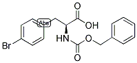CBZ-4'-BROMO-L-PHE 结构式