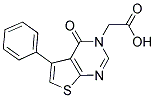 (4-OXO-5-PHENYL-4H-THIENO[2,3-D]PYRIMIDIN-3-YL)-ACETIC ACID 结构式