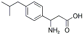 3-Amino-3-(4-isobutyl-phenyl)-propionic acid 结构式