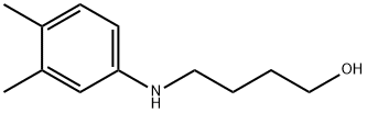 4-(3,4-DIMETHYL-PHENYLAMINO)-BUTAN-1-OL 结构式