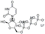 2'-ARAURIDINE -5'-TRIPHOSPHATE LITHIUM SALT 结构式