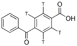 4-BENZOYLBENZOIC ACID, [RING-3H]- 结构式
