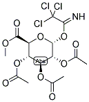 2,3,4-TRI-O-ACETYL-A-D-GLUCURONIC ACID METHYL ESTER, TRICHLOROACETIMIDATE 结构式