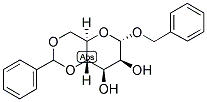 BENZYL 4,6-O-BENZYLIDENE-ALPHA-D-MANNOPYRANOSIDE 结构式