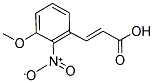 3-METHOXY-2-NITROCINNAMIC ACID 结构式