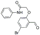 2-(4-BROMO-2-FORMYLPHENOXY)-N-PHENYLACETAMIDE 结构式