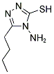 4-AMINO-5-BUTYL-4H-[1,2,4]TRIAZOLE-3-THIOL 结构式