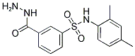 N-(2,4-DIMETHYL-PHENYL)-3-HYDRAZINOCARBONYL-BENZENESULFONAMIDE 结构式