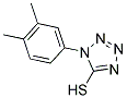 1-(3,4-DIMETHYLPHENYL)-1H-TETRAZOLE-5-THIOL 结构式