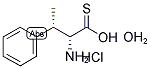 (2R,3S)-2-AMINO-3-PHENYLTHIOBUTANOIC ACID HYDROCHLORIDE HYDRATE 结构式