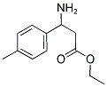 3-AMINO-3-P-TOLYL-PROPIONIC ACID ETHYL ESTER 结构式