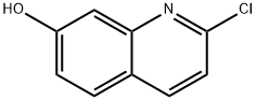 2-氯喹啉-7-醇 结构式