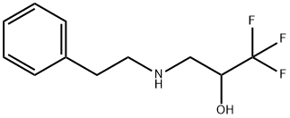 1,1,1-三氟-3-(苯乙基氨基)丙烷-2-醇 结构式