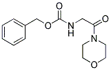 BENZYL N-(2-MORPHOLINO-2-OXOETHYL)CARBAMATE 结构式