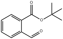 2-甲酰基苯甲酸叔丁酯 结构式