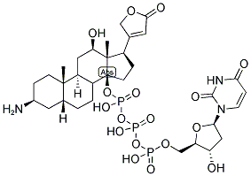 3-AMINO-3-DEOXYDIGOXIGENIN-9-DUTP 结构式