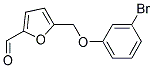 5-(3-BROMO-PHENOXYMETHYL)-FURAN-2-CARBALDEHYDE 结构式