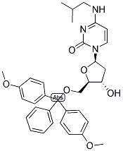 5'-O-DMT-N4-(IBU)-2'-DEOXYCYTIDINE 结构式