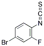 4-BROMO-2-FLUOROPHENYL ISOTHIOCYANATE 结构式