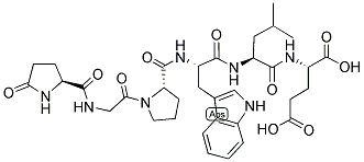 GASTRIN (1-6), HUMAN 结构式