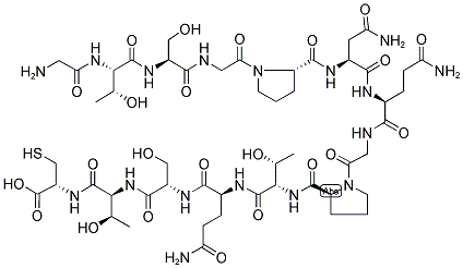 ANTI-P300 NEUTRALIZING PEPTIDE 结构式