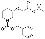 T-BUTYL-3-(N-CBZ-PIPERIDINOXY) ACETATE 结构式