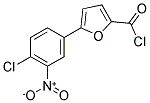 5-(4-氯-3-硝基苯基)呋喃-2-甲酰氯 结构式
