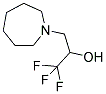 3-(1-AZEPANYL)-1,1,1-TRIFLUORO-2-PROPANOL 结构式