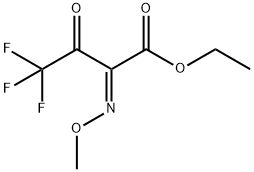 ETHYL 4,4,4-TRIFLUORO-2-(METHOXYIMINO)-3-OXOBUTANOATE 结构式