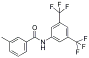 N-(3,5-BIS(TRIFLUOROMETHYL)PHENYL)(3-METHYLPHENYL)FORMAMIDE 结构式