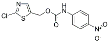 (2-CHLORO-1,3-THIAZOL-5-YL)METHYL N-(4-NITROPHENYL)CARBAMATE 结构式