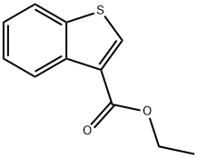 苯并噻吩-3-甲酸乙酯 结构式