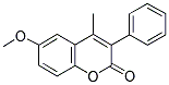 6-METHOXY-4-METHYL-3-PHENYLCOUMARIN 结构式