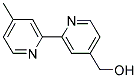 4-(HYDROXYMETHYL)-4'-METHYL-2,2'-BIPYRIDINE 结构式