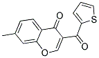 7-METHYL-3-(2-THIENYLCARBONYL)-4H-CHROMEN-4-ONE 结构式