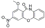 1-METHOXY-3-NITRODIBENZO[B,F][1,4]OXAZEPIN-11(10H)-ONE 结构式