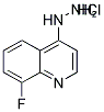 8-Fluoro-4-hydrazinylquinolinehydrochloride