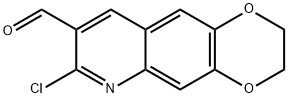 7-Chloro-2,3-dihydro-[1,4]dioxino[2,3-g]quinoline-8-carbaldehyde