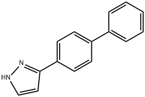 3-联苯-4-基-1H-吡唑 结构式