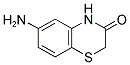 6-AMINO-2H-1,4-BENZOTHIAZIN-3(4H)-ONE 结构式