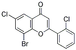 8-BROMO-2',6-DICHLOROFLAVONE 结构式