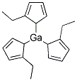 TRIS(ETHYLCYCLOPENTADIENYL)GADOLINIUM 结构式