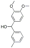 3,4-DIMETHOXY-3'-METHYLBENZHYDROL 结构式