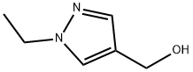 1-乙基-1H-吡唑-4-甲醇 结构式