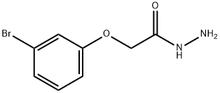 (3-BROMO-PHENOXY)-ACETIC ACID HYDRAZIDE 结构式