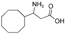 3-AMINO-3-CYCLOOCTYL-PROPIONIC ACID 结构式