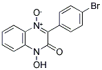 3-(4-Bromophenyl)-1-hydroxyquinoxalin-2(1H)-one 4-oxide 结构式