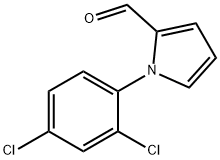 1-(2,4-DICHLOROPHENYL)-1H-PYRROLE-2-CARBALDEHYDE 结构式